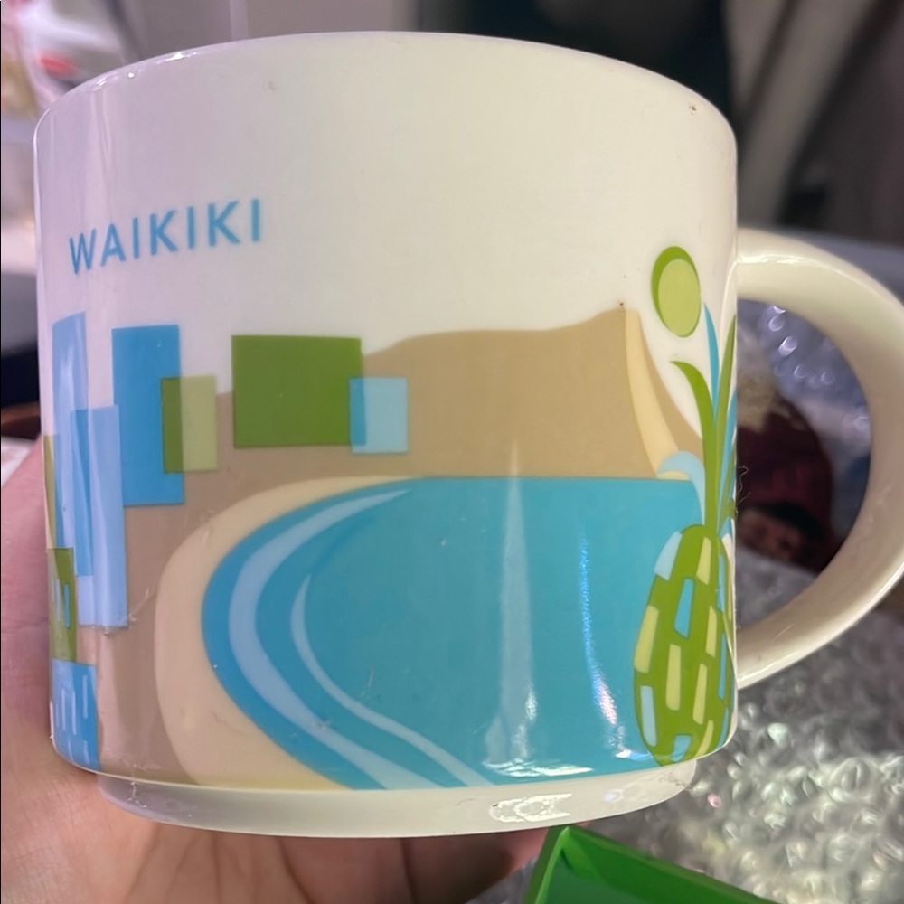 Starbucks You Are Here Collection Mug- WAIKIKI